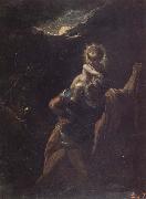 Adam Elsheimer St.Christopher oil painting artist